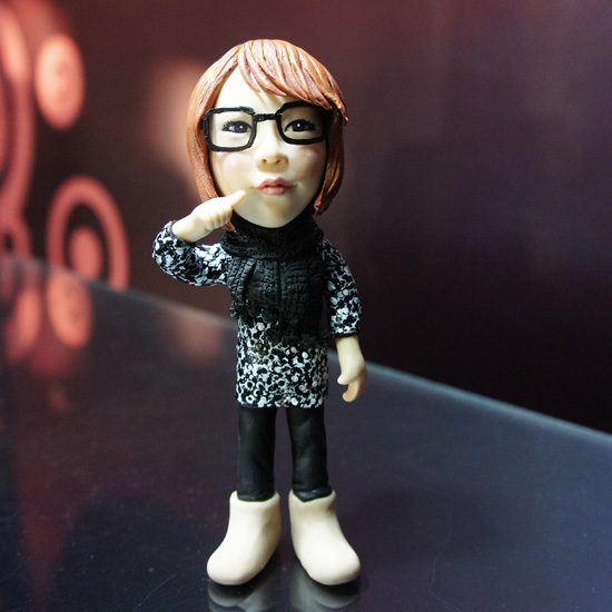 豹紋衣女生外套公仔(15cm)